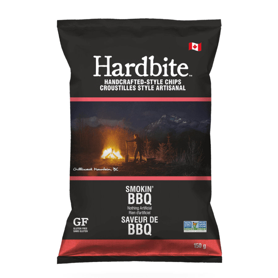 Hardbite Smokin' BBQ Chips, 150g