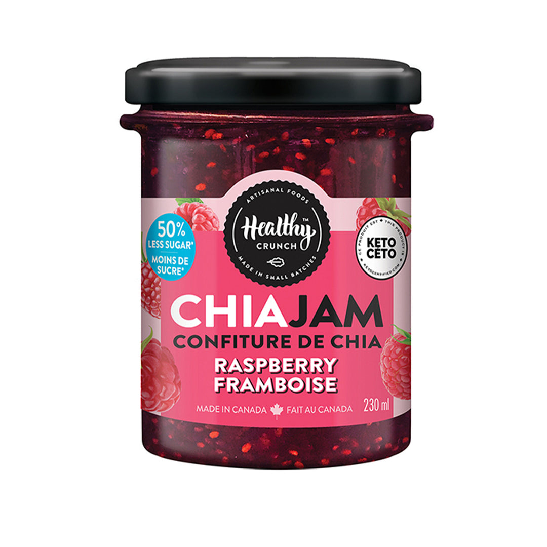 Healthy Crunch Keto Rasberry Chia Jam, 230g