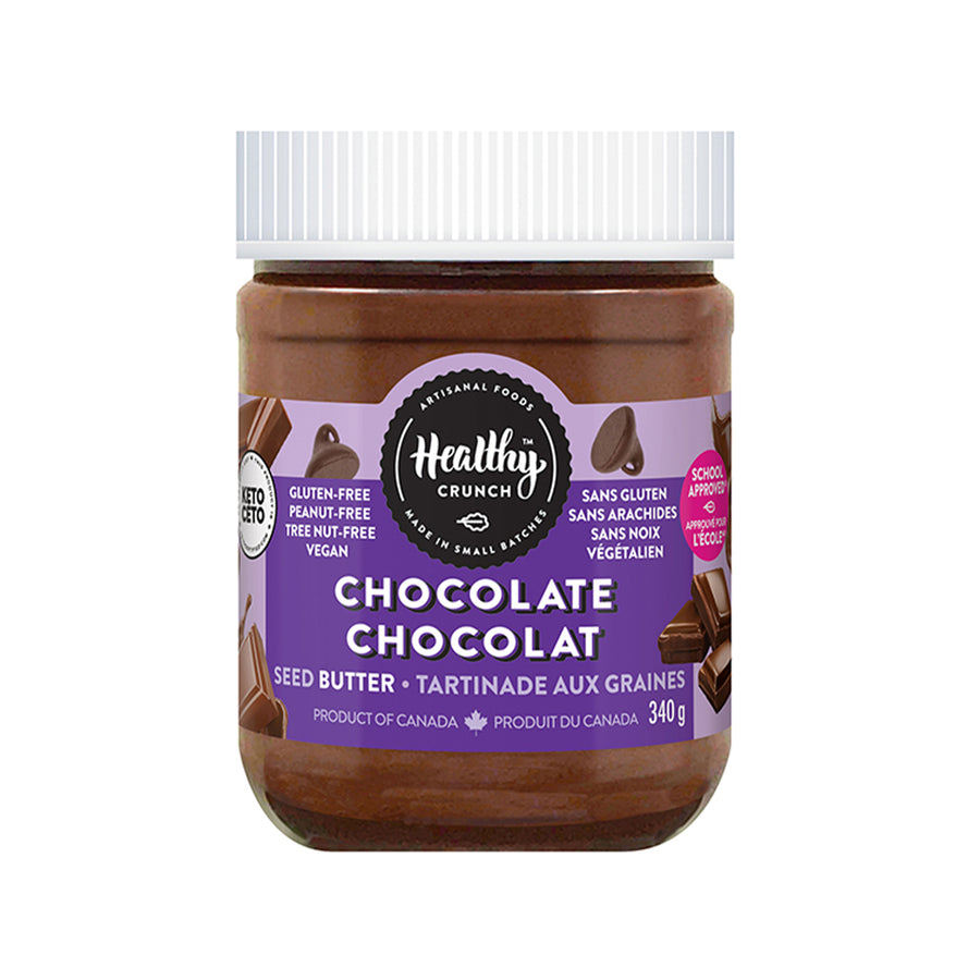 Healthy Crunch Keto Chocolate Seed Butter, 340g