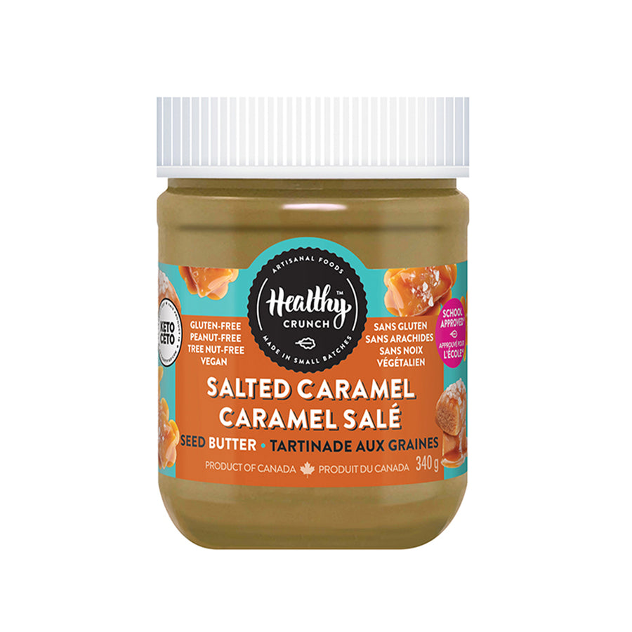 Healthy Crunch Keto Salted Caramel Seed Butter, 340g