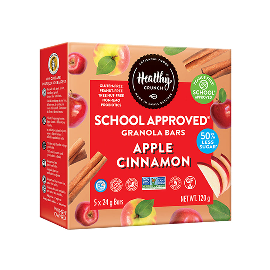 Healthy Crunch Apple Cinnamon Granola Bars, 6 bars