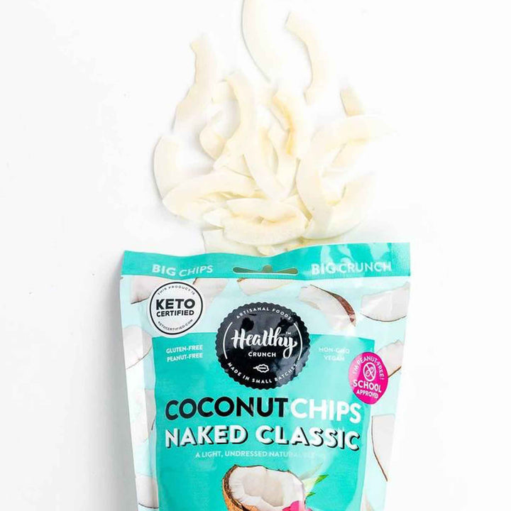Healthy Crunch Classic Naked Coconut Chips, 100g