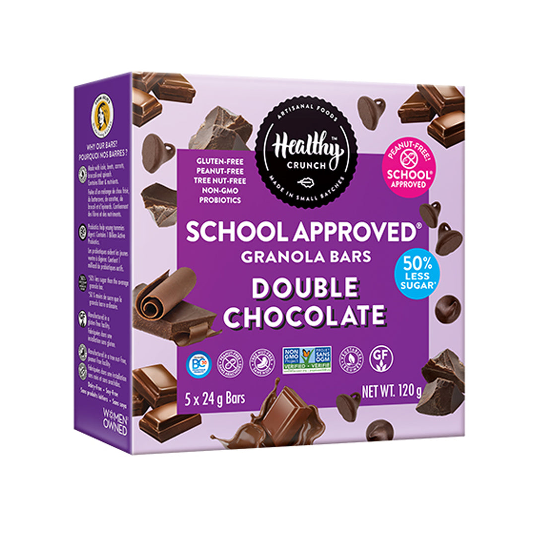 Healthy Crunch Double Chocolate Granola Bars, 6 bars