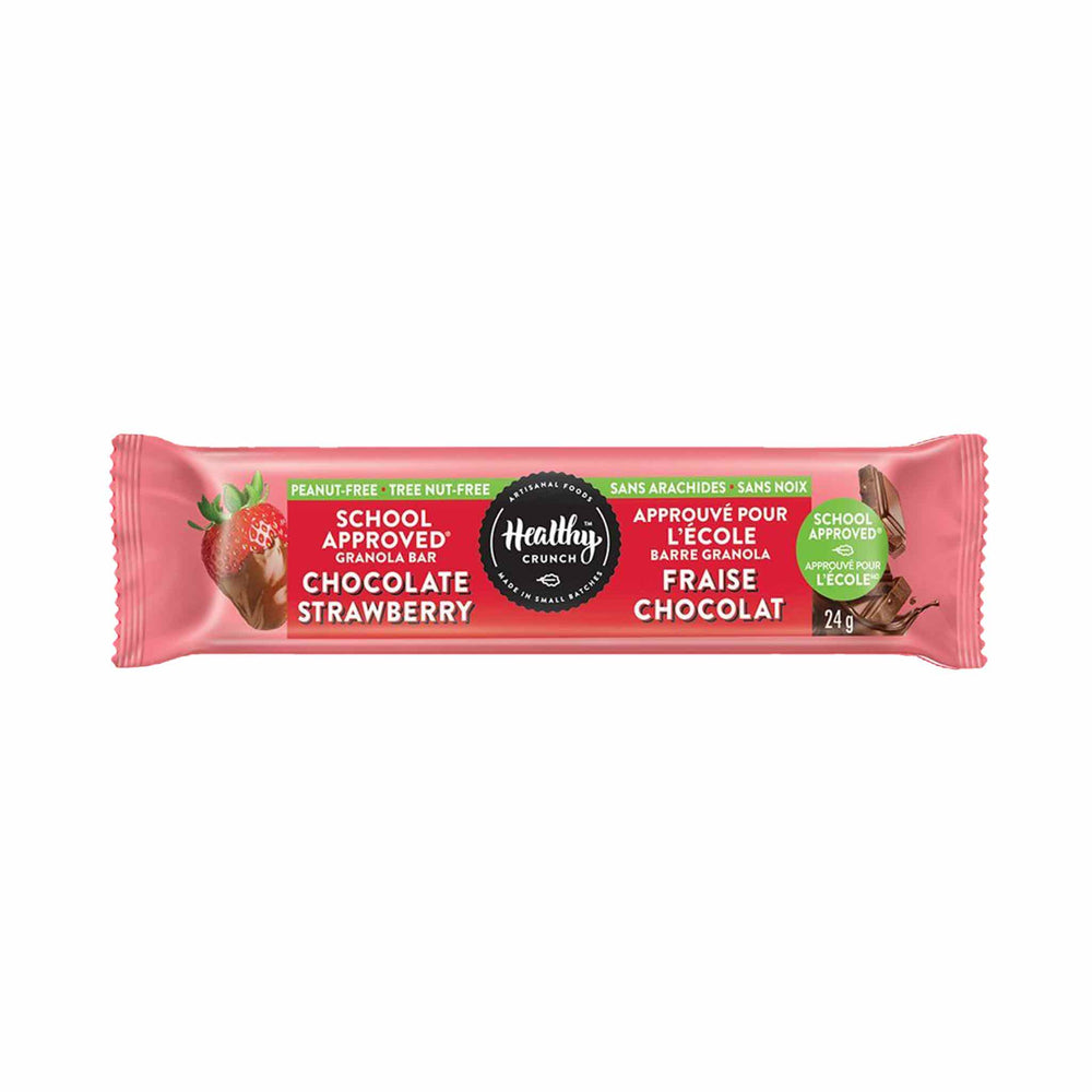 Healthy Crunch Chocolate Strawberry Granola Bars, 6 bars
