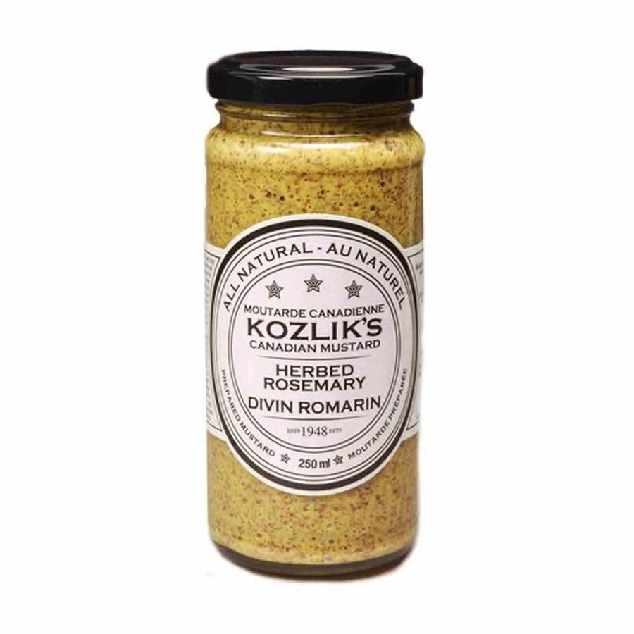 Kozlik's Herbed Rosemary Mustard, 250ml
