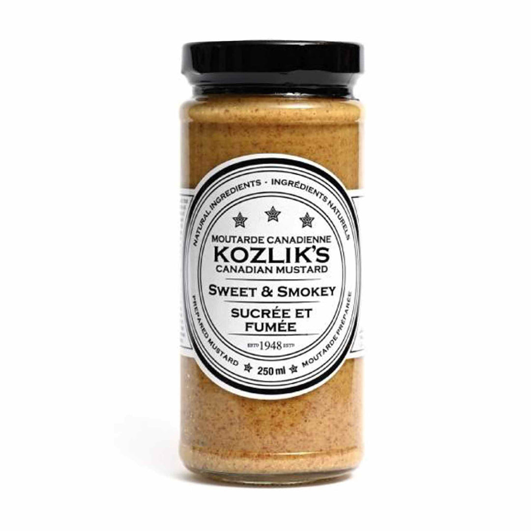 Kozlik's Sweet & Smokey Mustard, 250ml