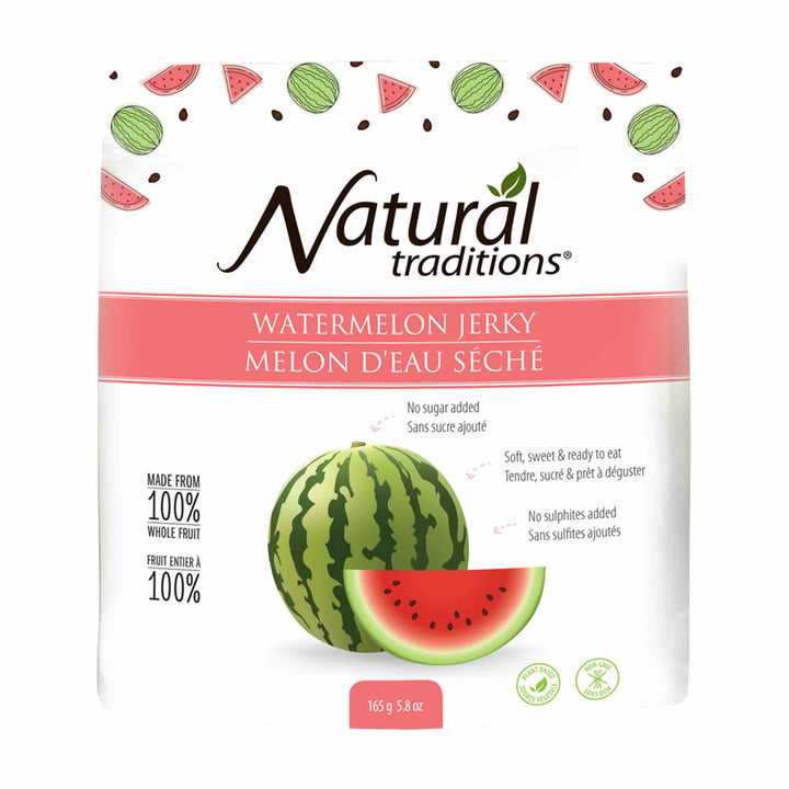 Natural Traditions Watermelon Jerky, 165g