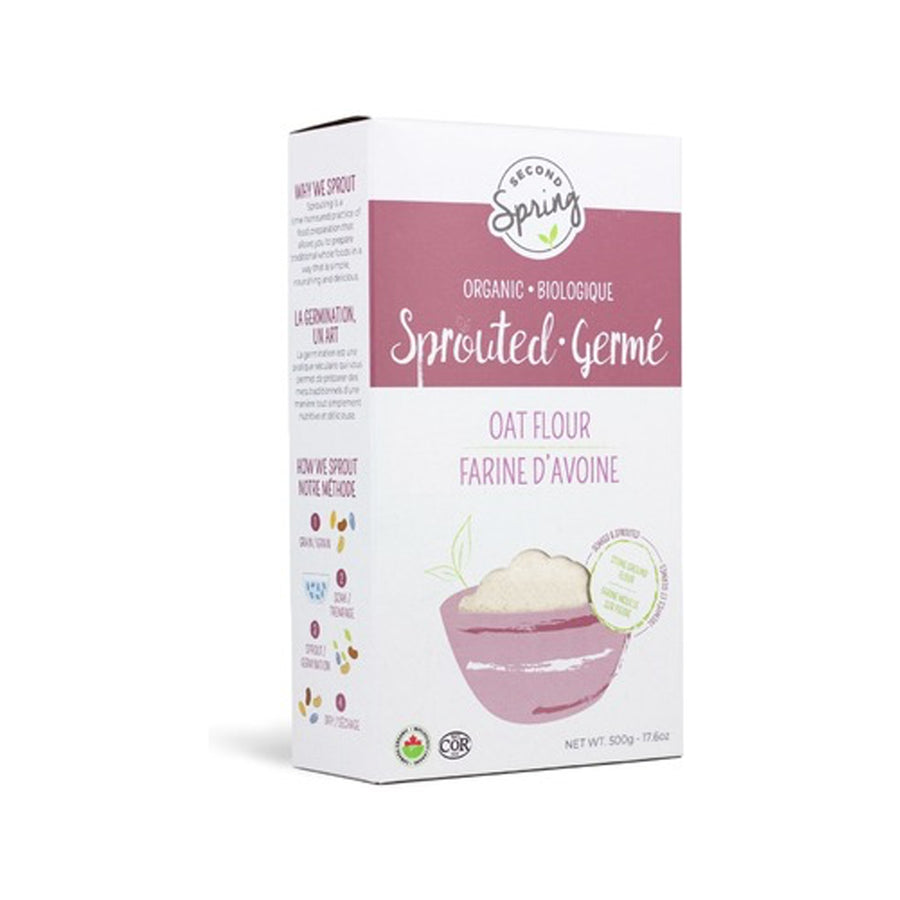 Second Spring Sprouted Oat Flour, 500g