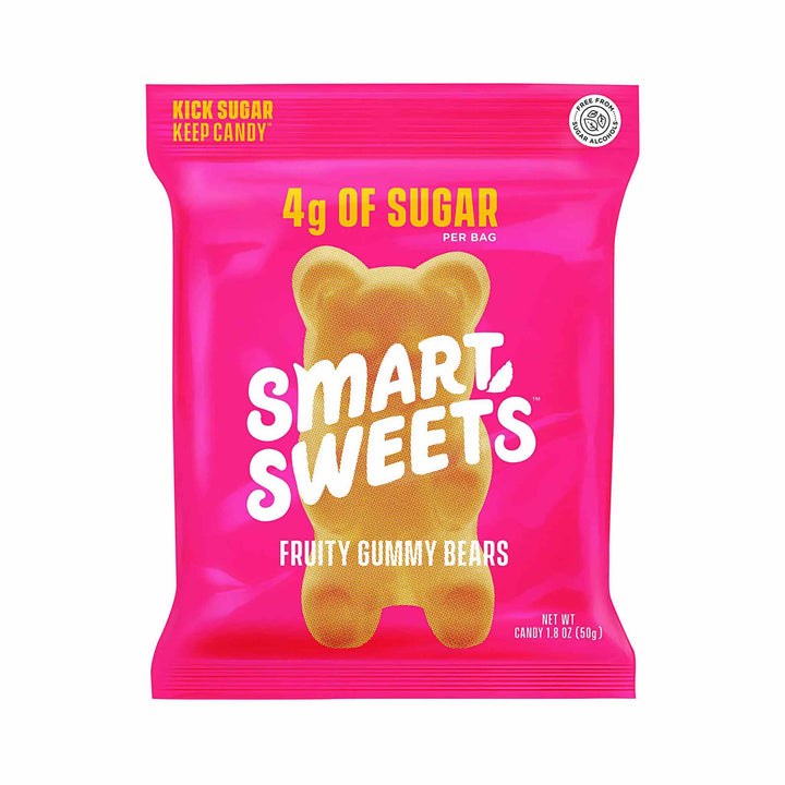 SmartSweets Low Sugar Fruity Gummy Bears, 50g