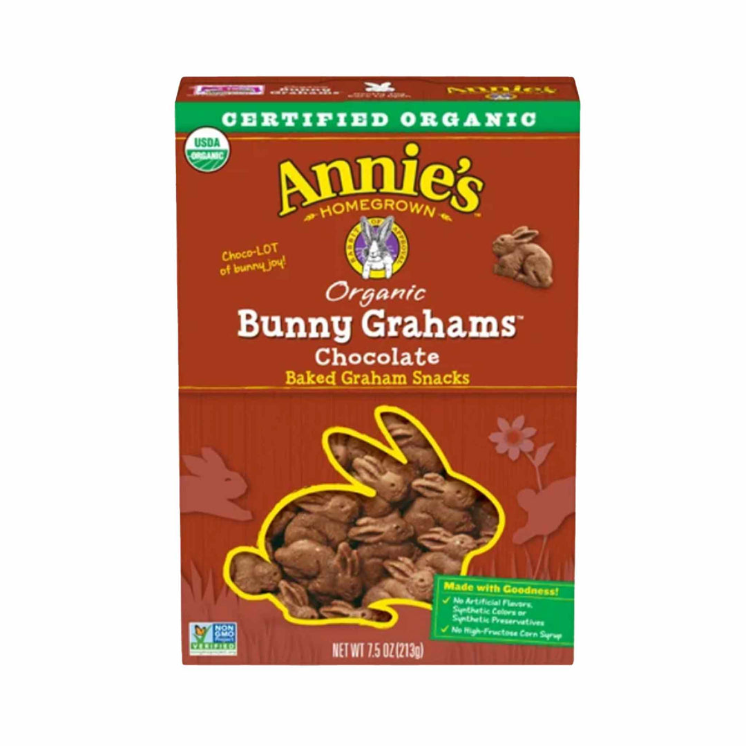 Annie's Organic Chocolate Bunny Grahams, 213g