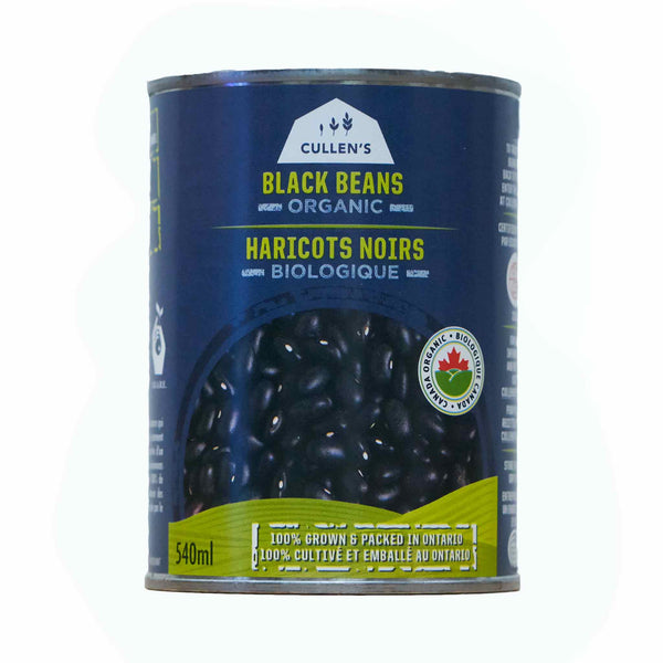 Cullen's Organic Black Turtle Beans, 540ml