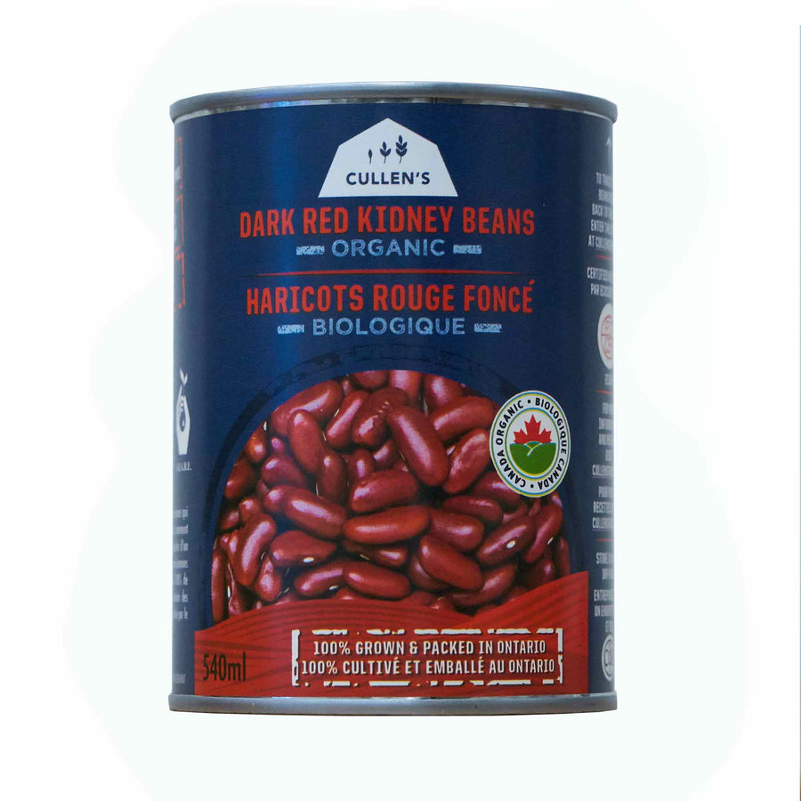 Cullen's Organic Dark Red Kidney Beans, 540ml