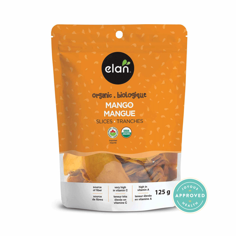 Elan Organic Mango Slices, 125g