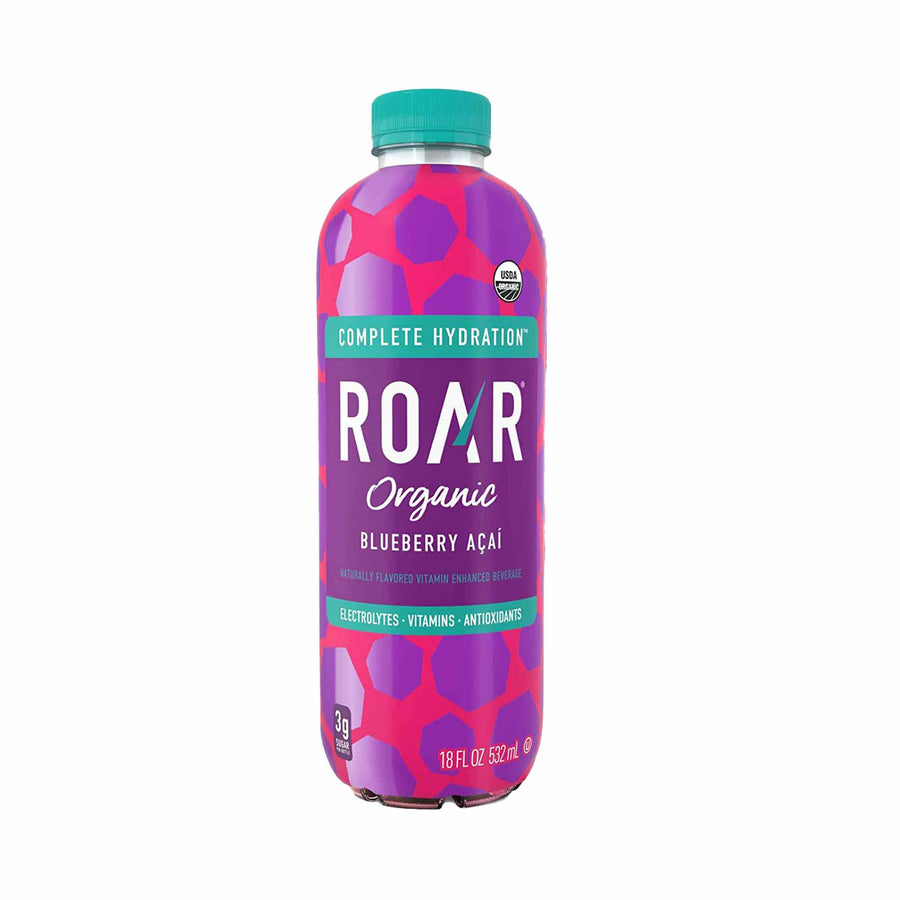 ROAR Organic Blueberry Açaí Electrolyte Infusion, 532ml