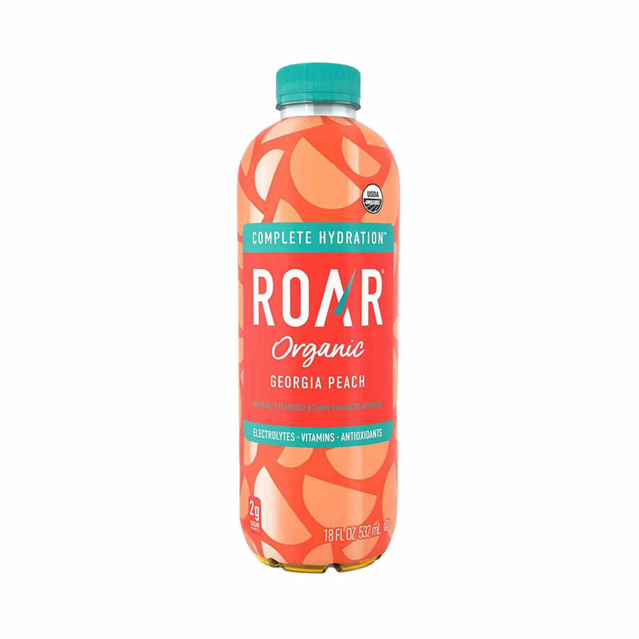 ROAR Organic Georgia Peach Electrolyte Infusion, 532ml
