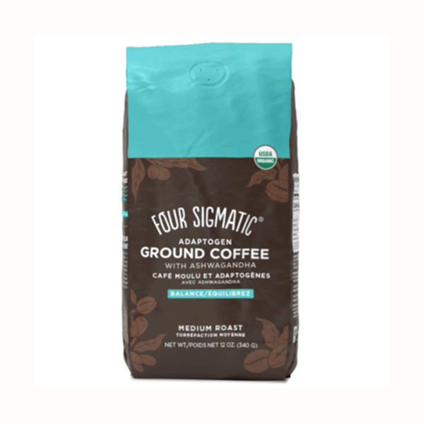 Four Sigmatic Ground Coffee With Ashwagandha & Eleuthero Adaptogens - Balance, 340g