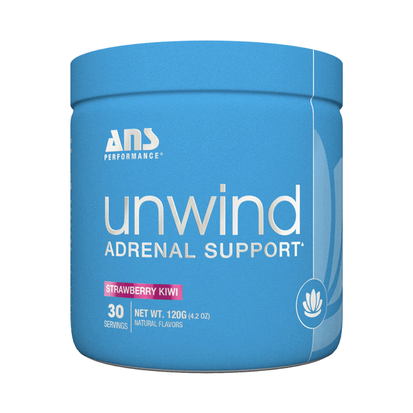 ANS Performance UNWIND Adrenal Support - Strawberry Kiwi, 120g