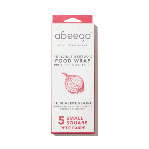 Abeego Beeswax Food Wrap (Small), 5-Pack