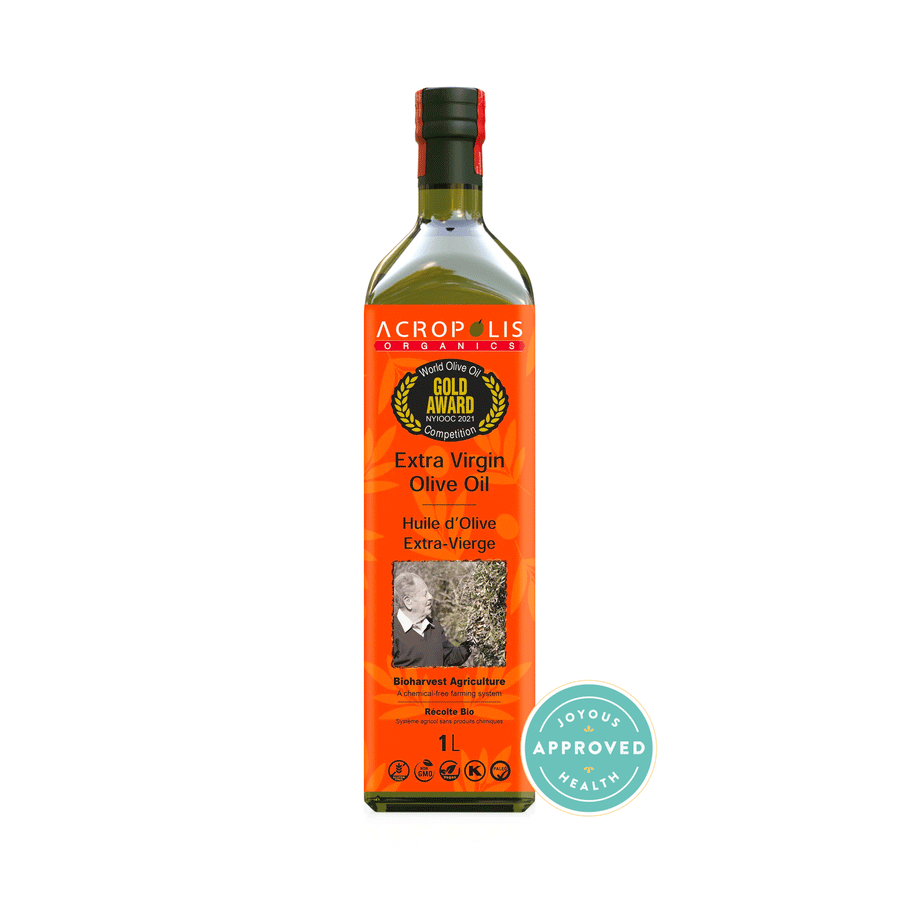 Acropolis Organics Bioharvest Extra Virgin Olive Oil, 1L