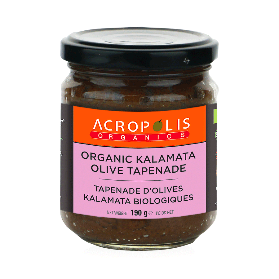 Acropolis Organics Kalamata Olive Tapenade, 190g