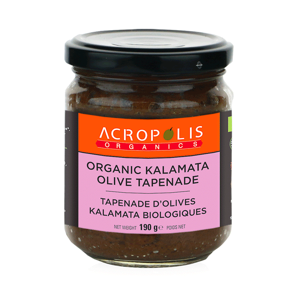 Acropolis Organics Kalamata Olive Tapenade, 190g