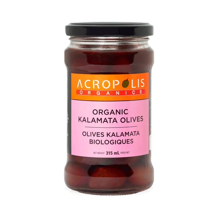 Acropolis Organics Whole Kalamata Olives, 315ml