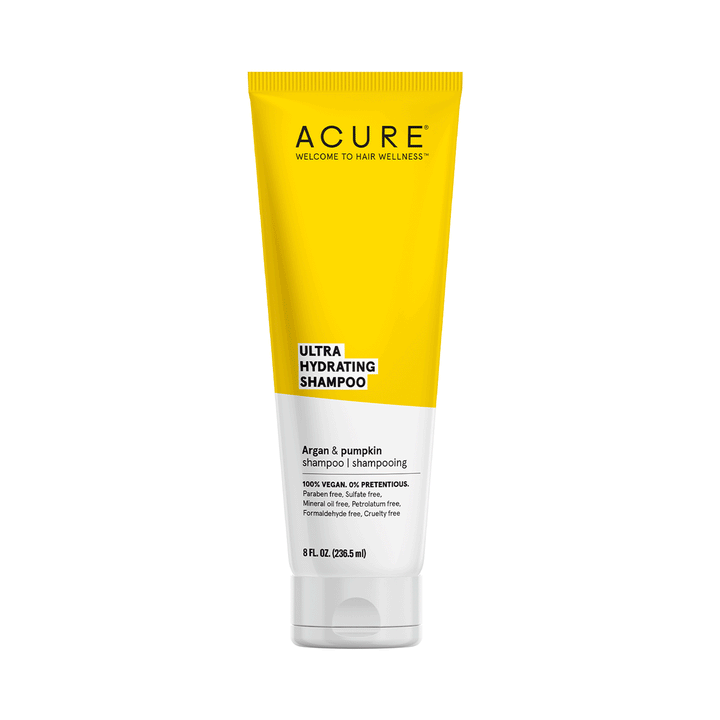 Acure Ultra Hydrating Shampoo With Argan and Pumpkin, 236ml