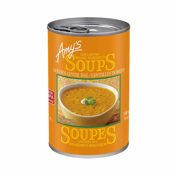 Amy's Kitchen Organic Golden Lentil Soup, 398ml