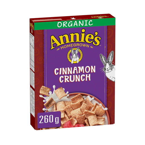 Annie's Organic Cinnamon Crunch Cereal, 260g