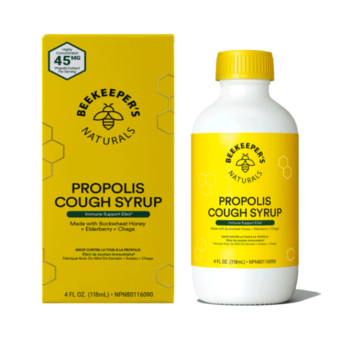 Beekeeper's Naturals Propolis Cough Syrup (Daytime), 118ml
