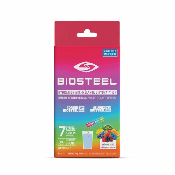 BioSteel Hydration Mix Rainbow Twist, 7ct Box