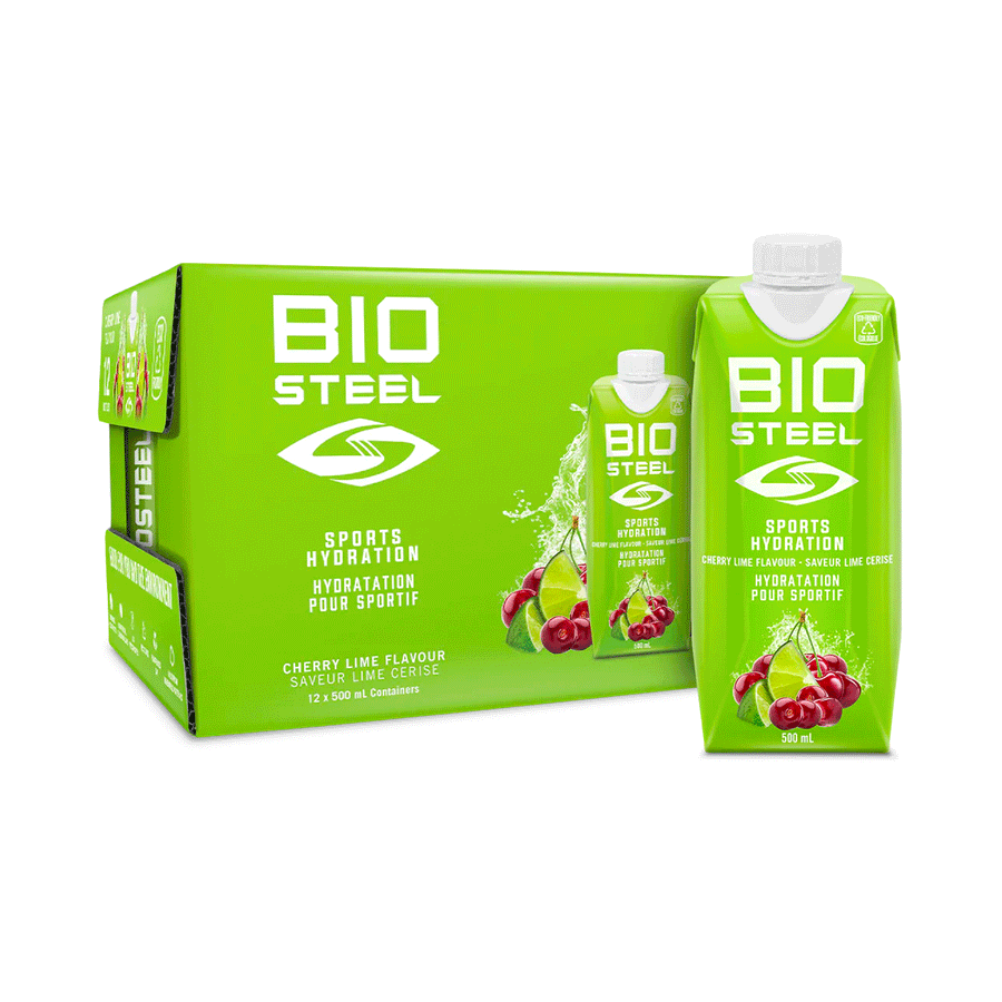 BioSteel Sports Drink - Cherry Lime, 12x500ml
