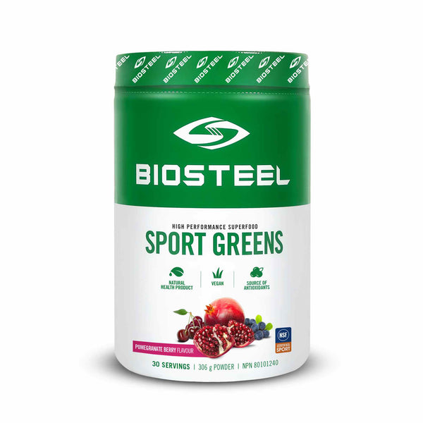 BioSteel Sports Greens Pomegranate Berry, 306g