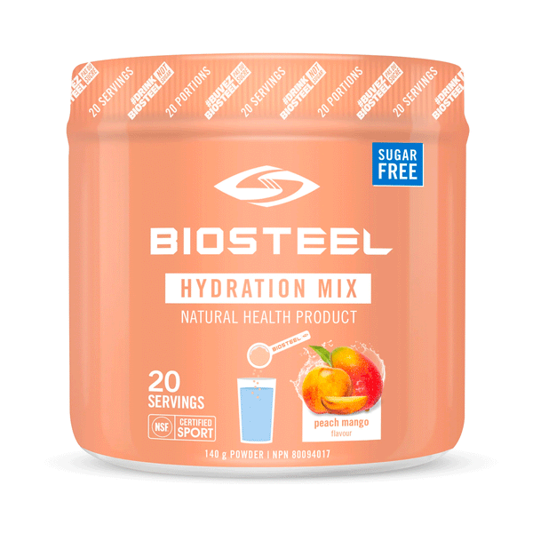 BioSteel Hydration Mix Peach Mango, 140g (20 Servings)