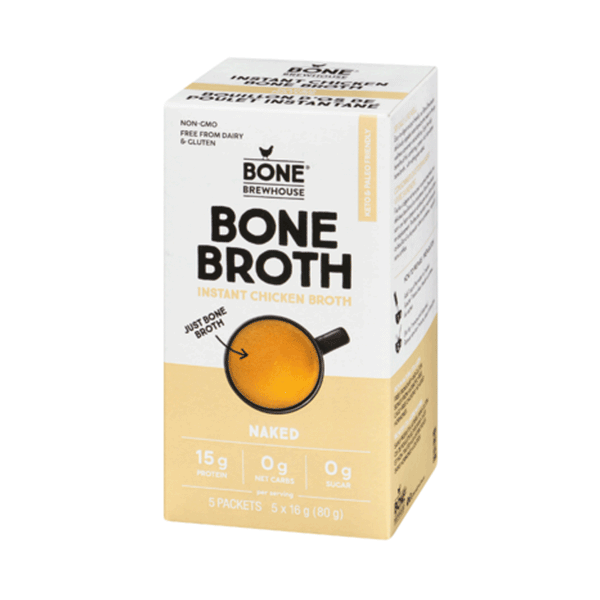 Bone Brewhouse Naked Instant Chicken Bone Broth, 80g