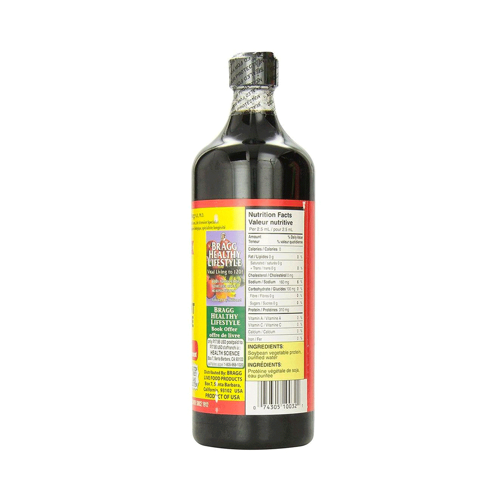 Bragg Organic All Purpose Liquid Soy Seasoning, 946ml