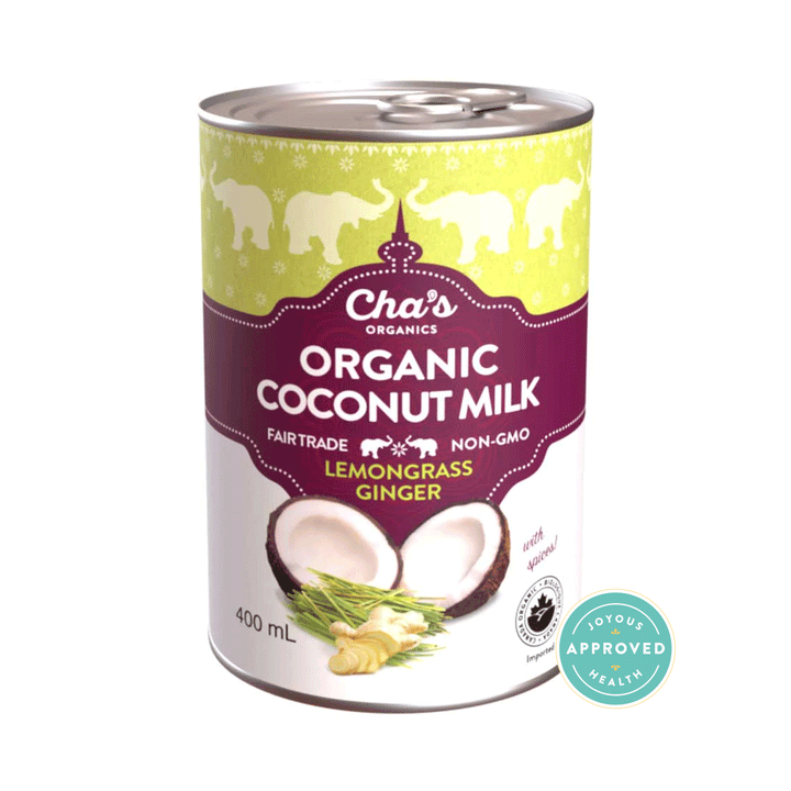 Cha's Organics Lemongrass Ginger Coconut Milk, 400ml