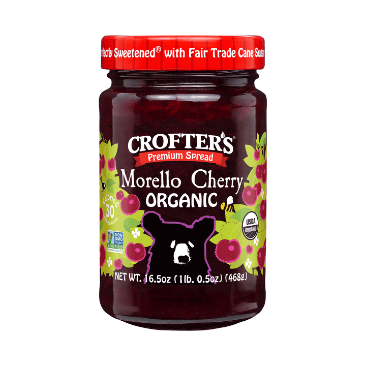Crofter's Organic Morello Cherry Premium Spread, 383ml
