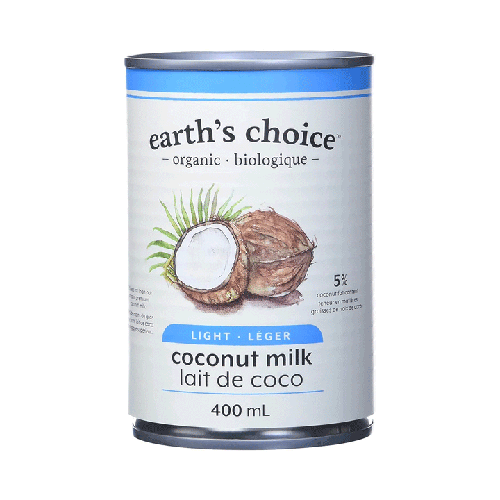Earth's Choice Organic Coconut Milk (Light), 400 ml