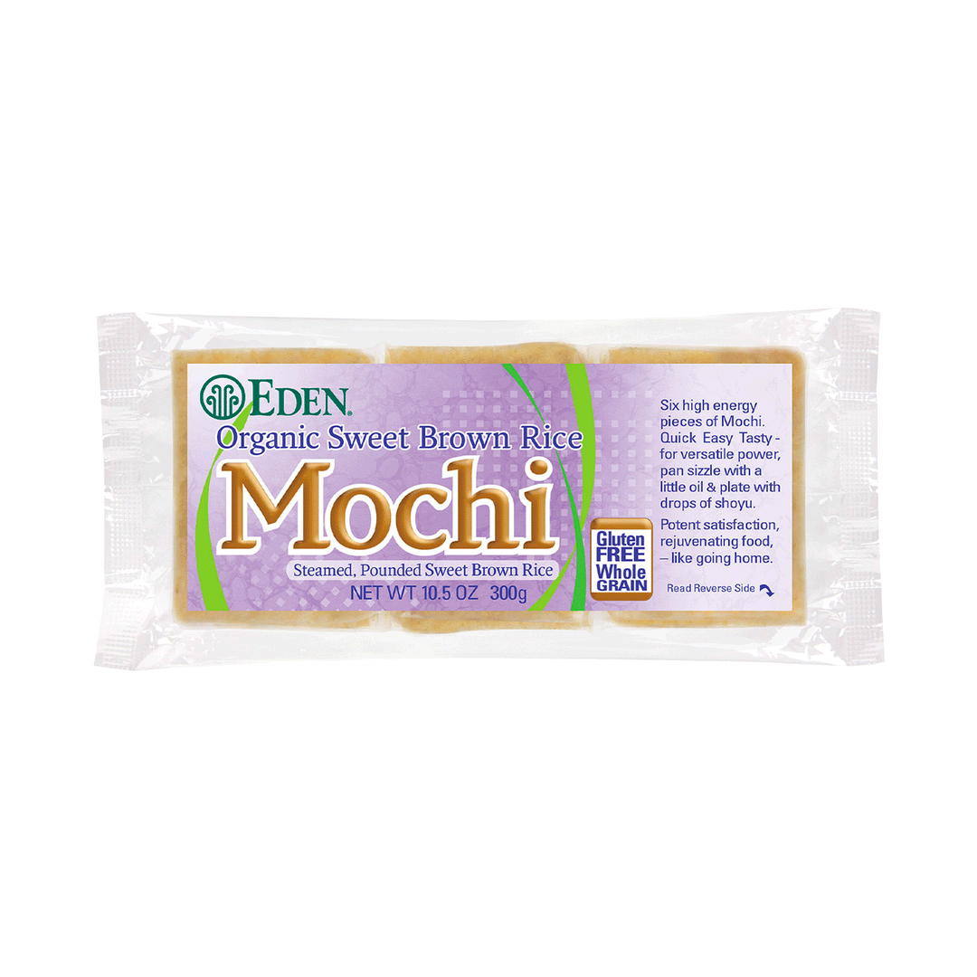 Eden Foods Organic Sweet Brown Rice Mochi, 300g