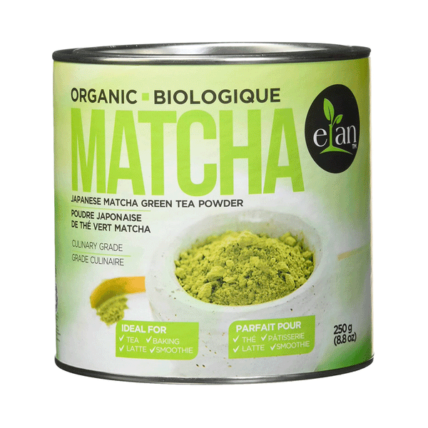 Elan Organic Japanese Matcha Green Tea Powder, 250g
