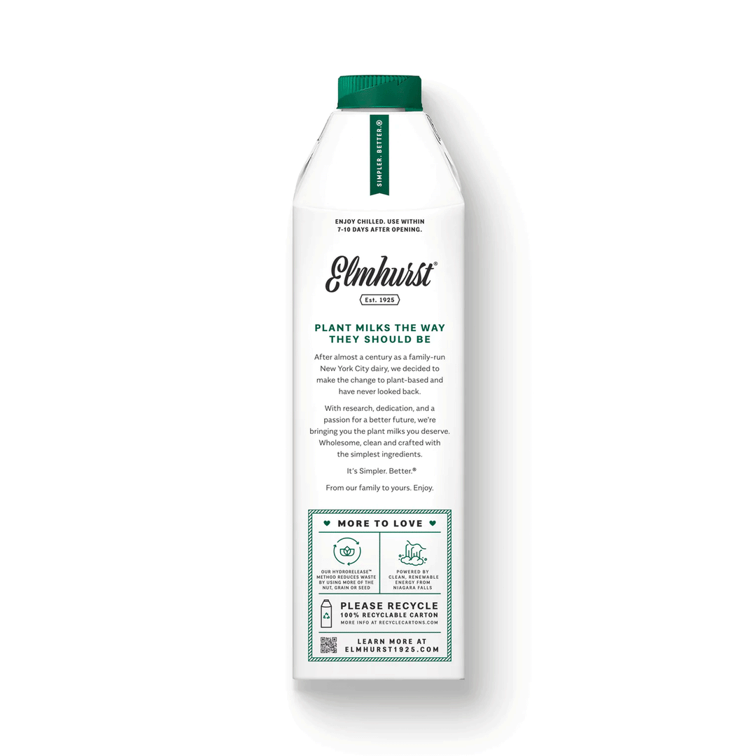 Elmhurst Unsweetened Almond Milk, 946ml