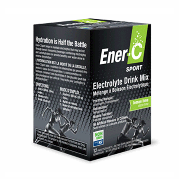 Ener-C Sport Electrolyte Drink Mix - Lemon Lime - Box of 12