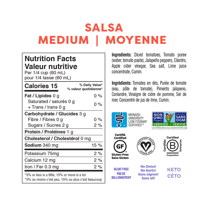 Fody Medium Salsa, 450ml