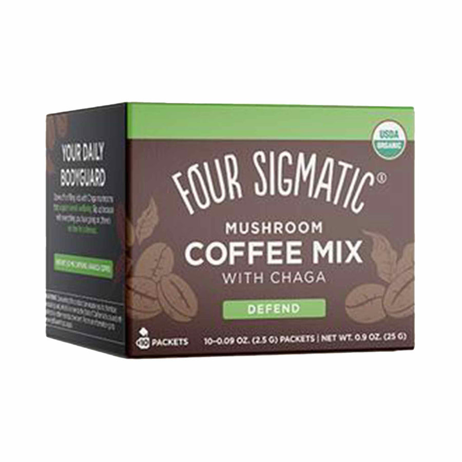 Four Sigmatic Mushroom Coffee With Chaga and Cordyceps, 10x2.5g Sachets