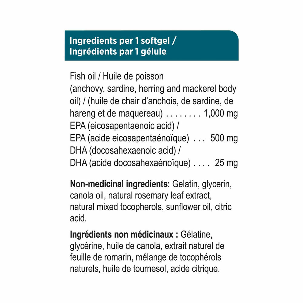 Genuine Health Genuine Health Omega 3+ Joy Fish Oil Supplement, 120 Softgels