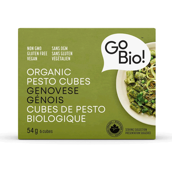 GoBio Organic Pesto Genovese Cubes, 54g