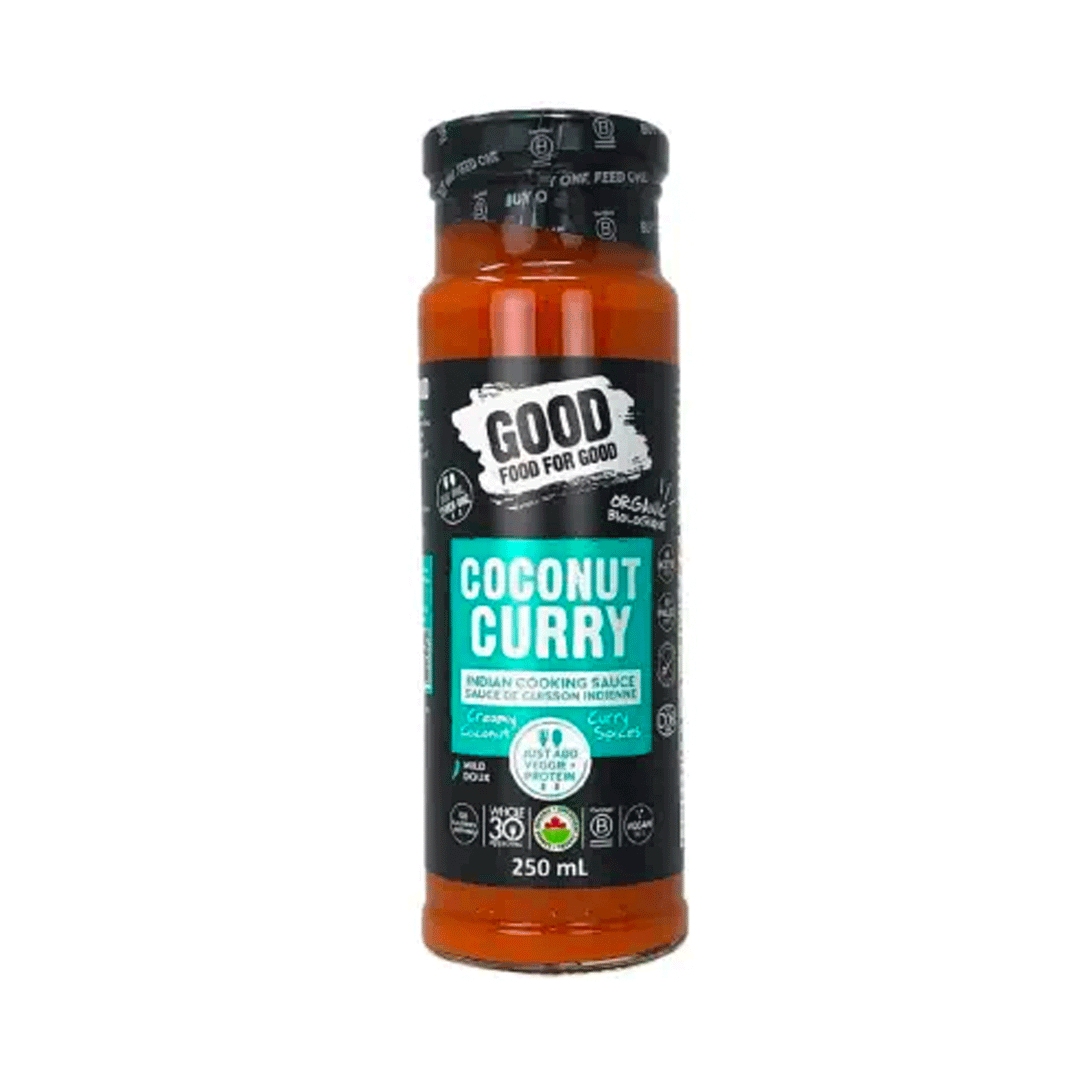 Good Food For Good Organic Coconut Curry Sauce, 261g