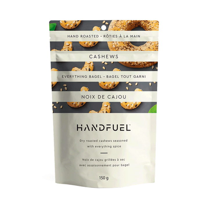 Handfuel Everything Bagel Cashews, 150g