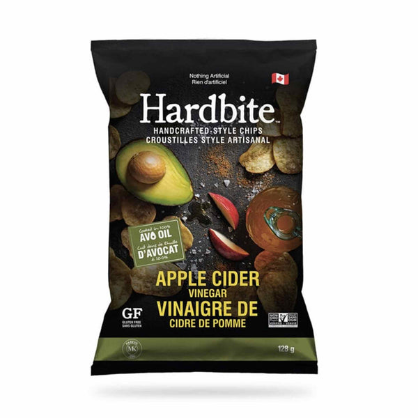 Hardbite Apple Cider Vinegar Avocado Oil Chips, 128g